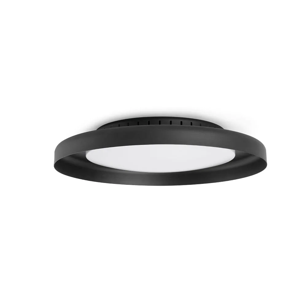 FARO BARCELONA Wall and ceiling luminaire DOLME LED IP20 – black matt