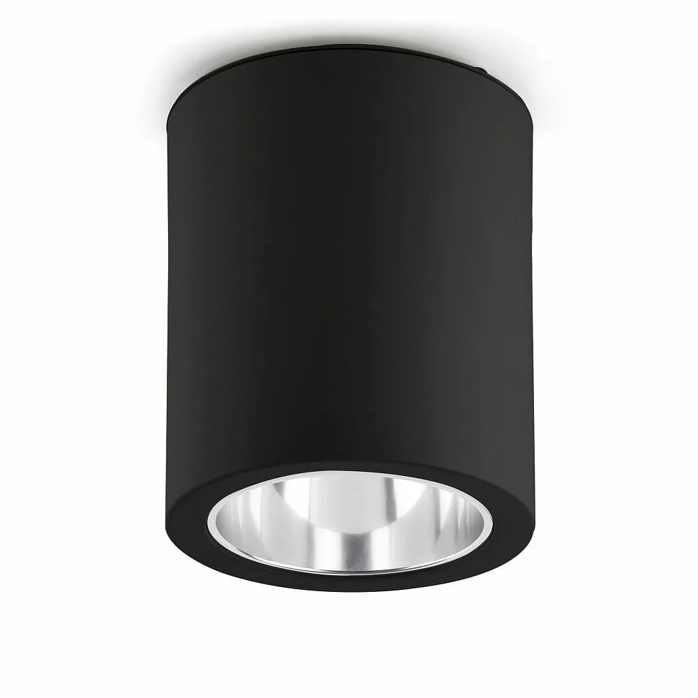 FARO BARCELONA Plafonnier POTE E27 IP20 – noir mat