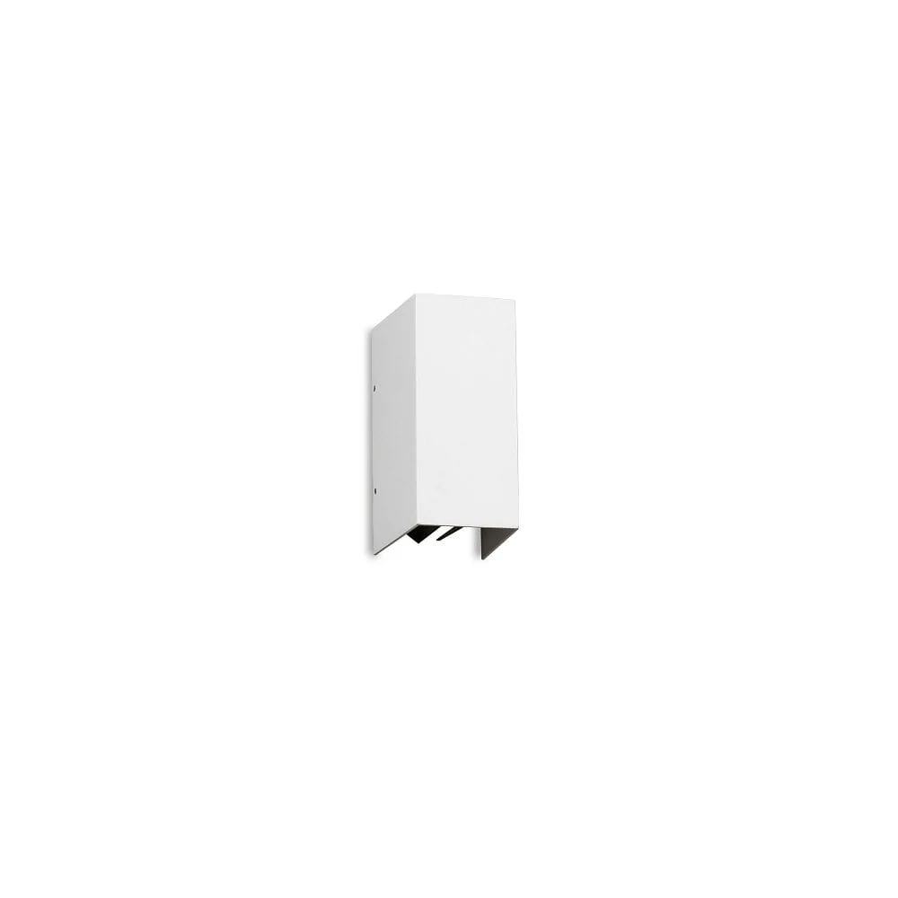 FARO BARCELONA Außenwandleuchte BLIND up / down, 2-flammig LED IP65 – Weiß