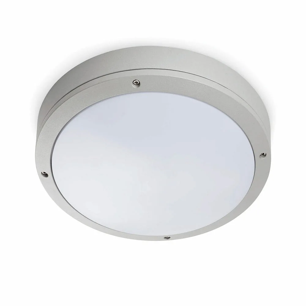 FARO BARCELONA Wandleuchte YEN E27 IP54, grau