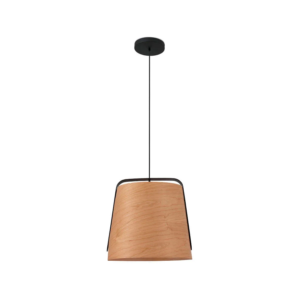 FARO BARCELONA Pendant luminaire STOOD E27 IP20, black matt