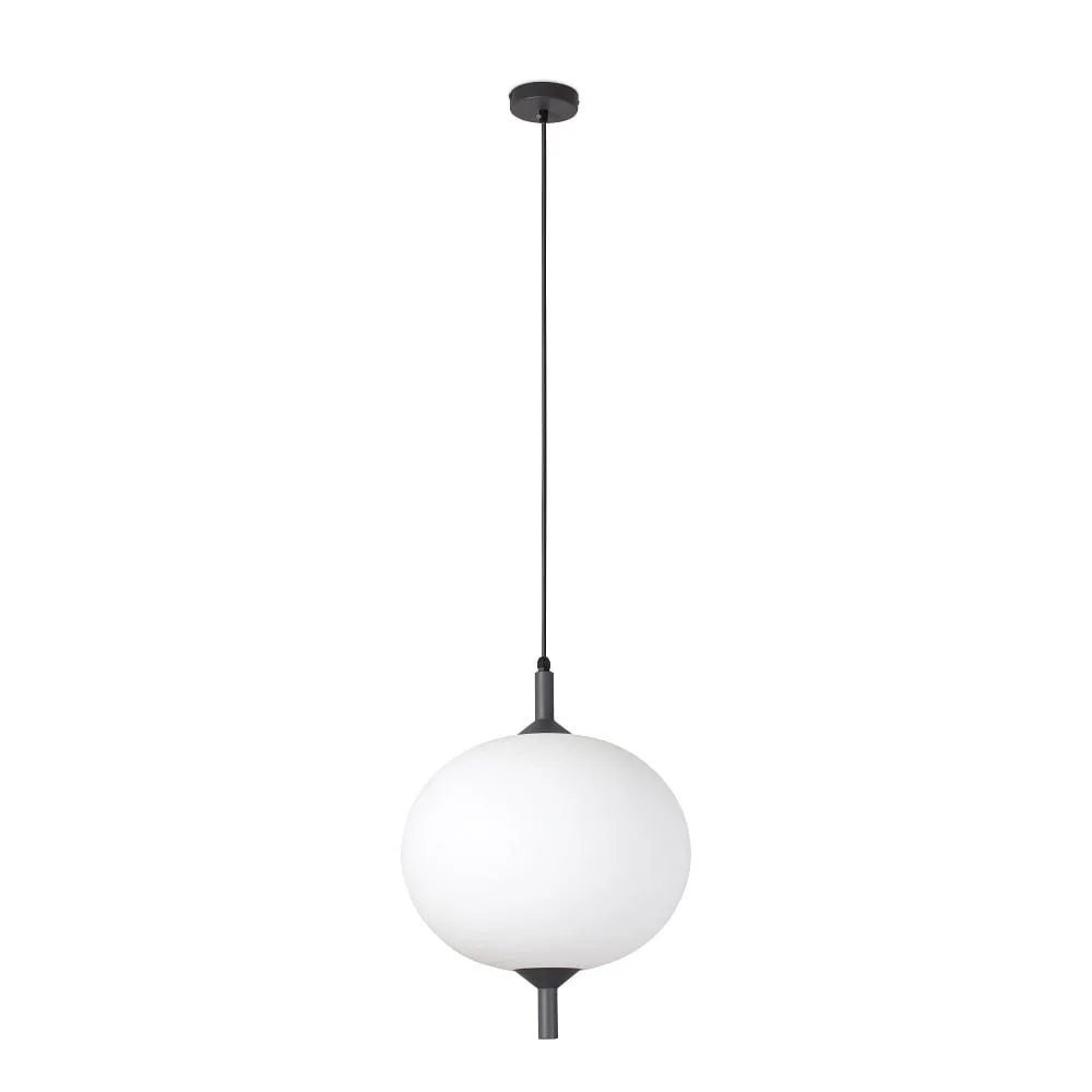 FARO BARCELONA Pendant luminaire SAIGON OUT E27 IP44, dark grey (FAR-71579C-04)