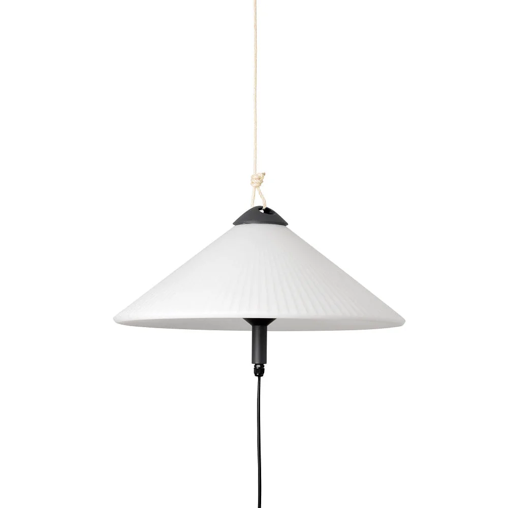 [FAR-71584-01] FARO BARCELONA Pendant luminaire SAIGON OUT E27 IP44, dark grey (FAR-71584-01)
