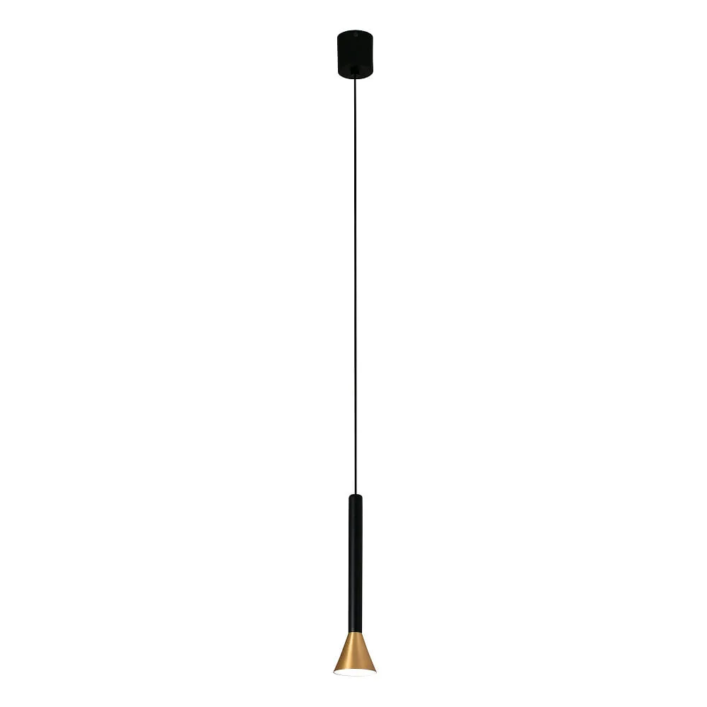 FARO BARCELONA Pendelleuchte DANKA LED IP20, gold, satiniert