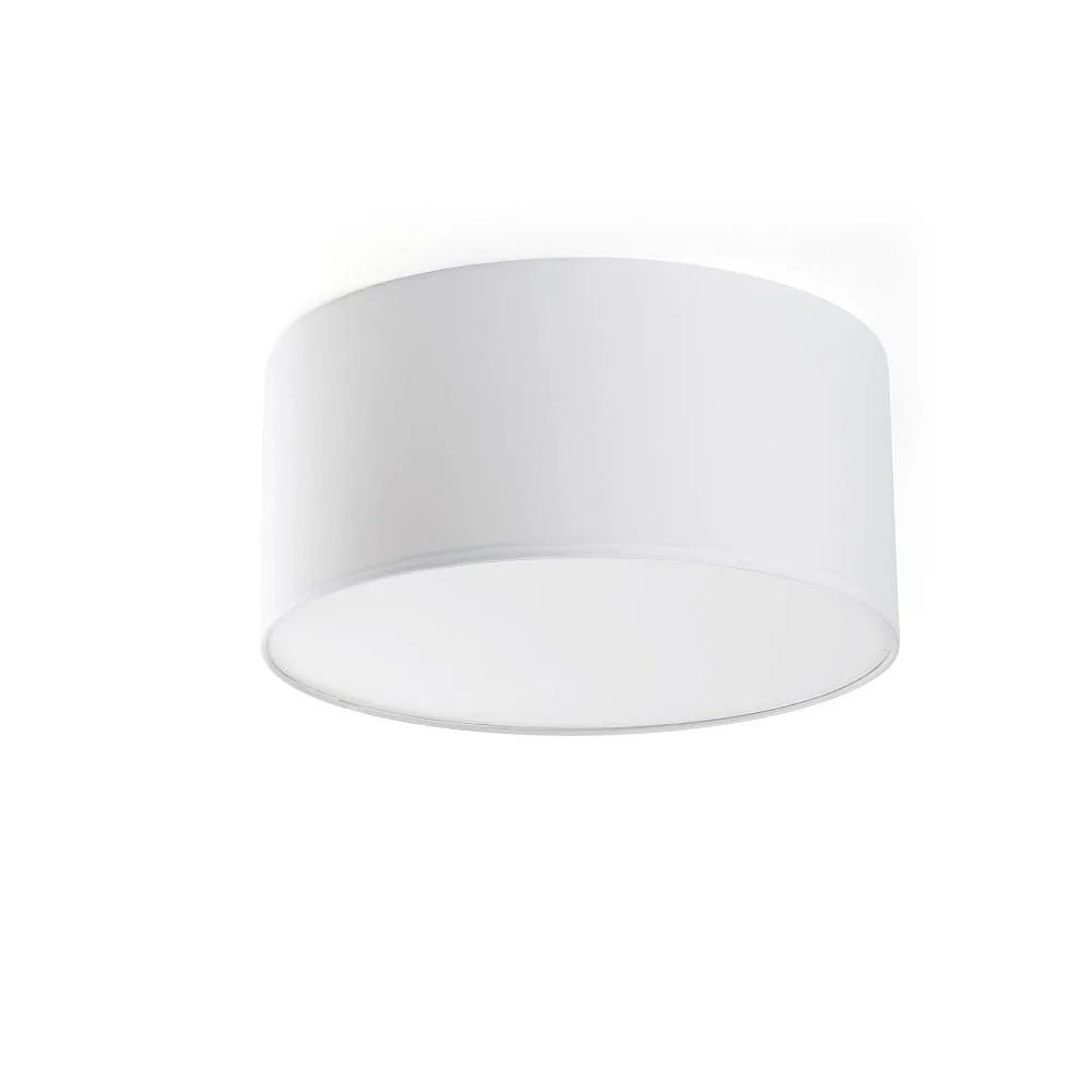 FARO BARCELONA Ceiling luminaire SEVEN 2 flames E27 IP20, white matt