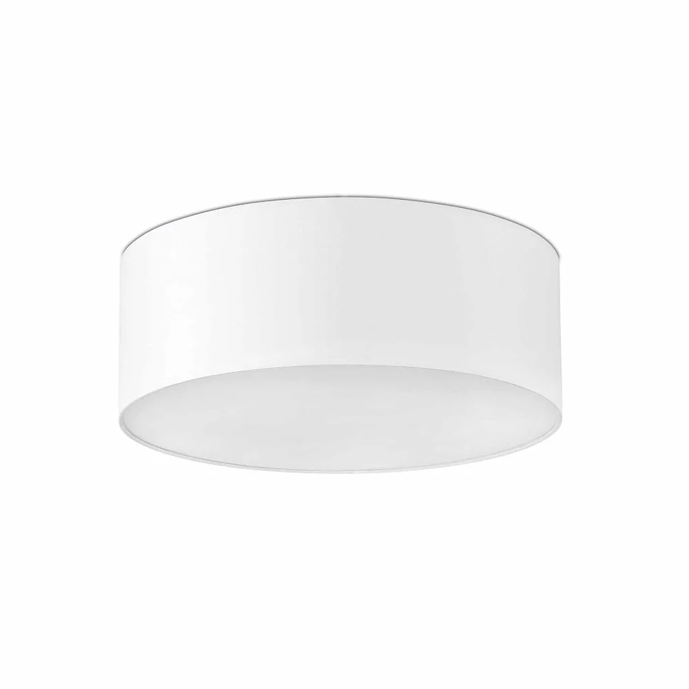 FARO BARCELONA Ceiling luminaire SEVEN 3 flames E27 IP20, white matt