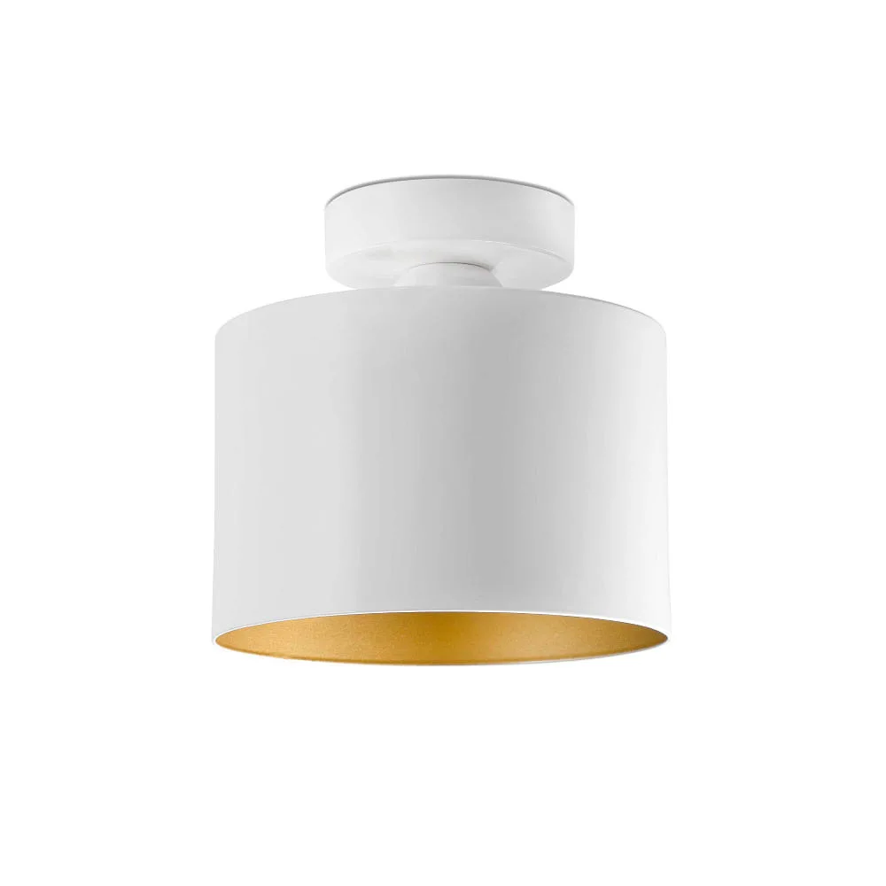 FARO BARCELONA Ceiling luminaire JANET E27 IP20, gold, white