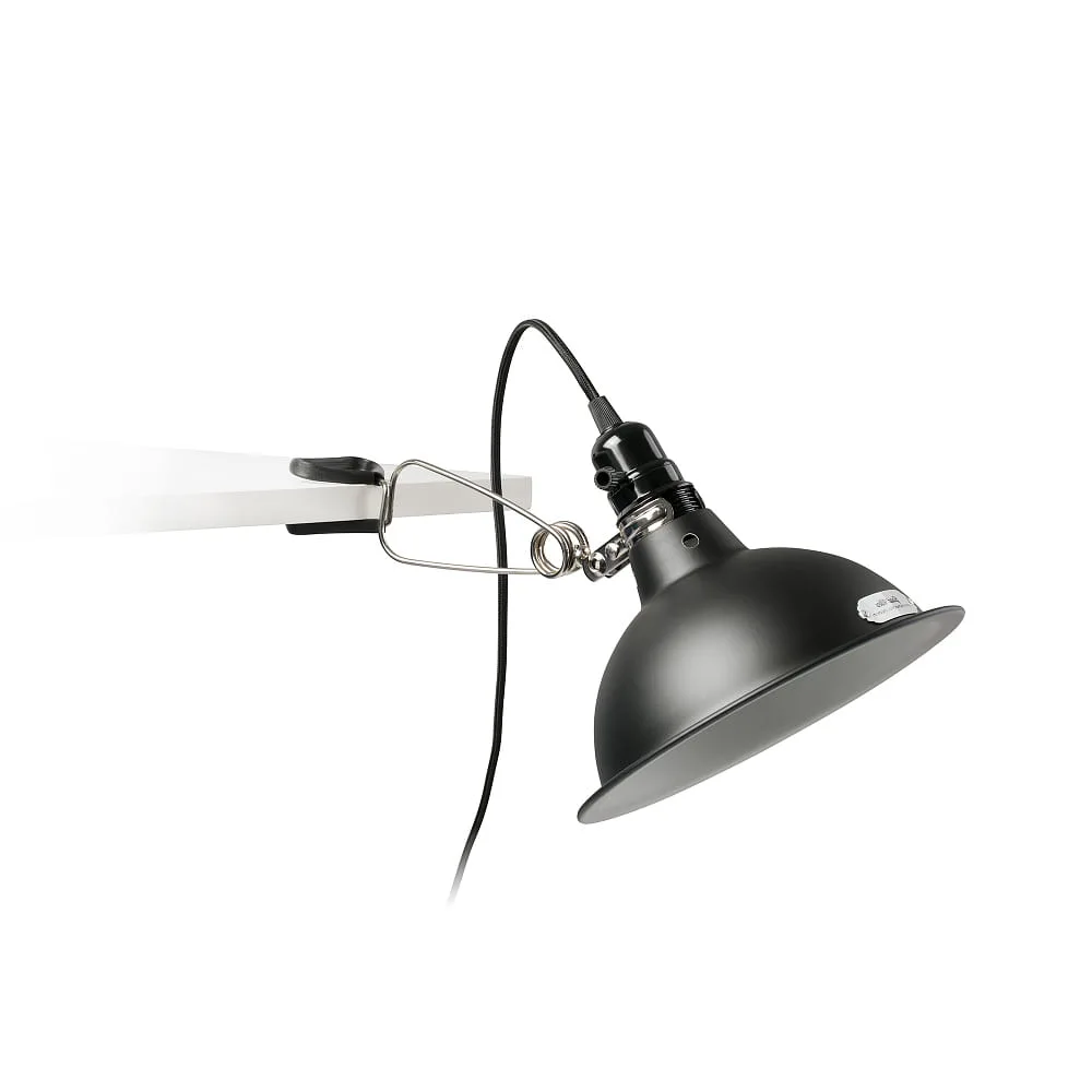 [FAR-64169] FARO BARCELONA Lampe à pince PEPPER E27 IP20, noir mat
