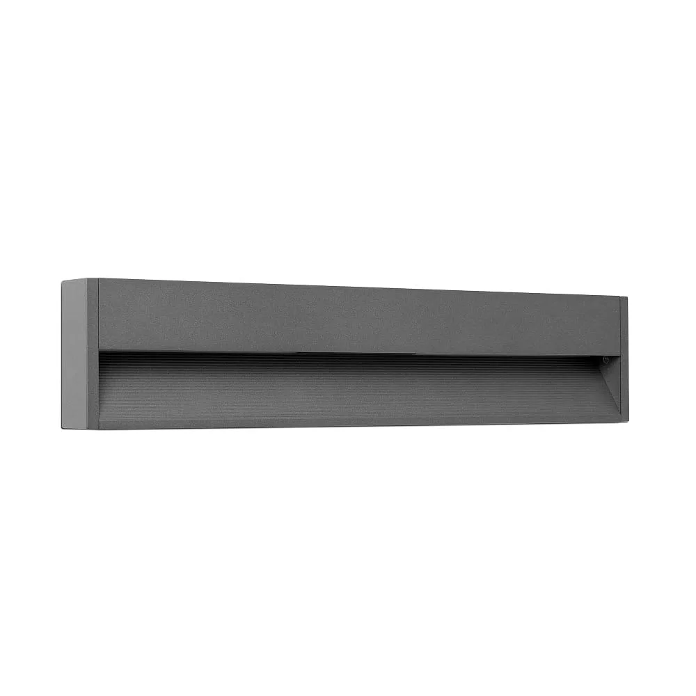 FARO BARCELONA Outdoor wall luminaire GRADA LED IP54, dark grey