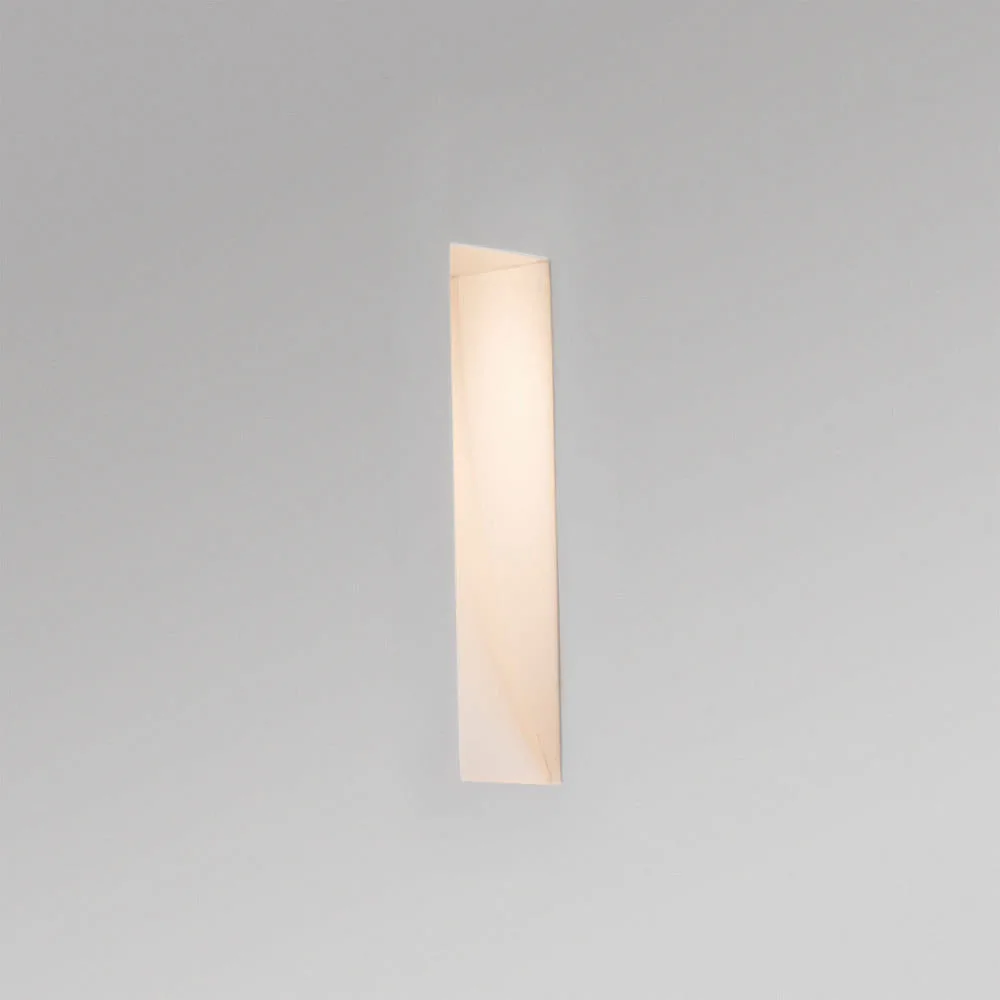 FARO BARCELONA Wall recessed luminaire PLAS LED IP20, white, L∕ B∕ H∕ T: 10,5∕ 5∕ 24,5∕ 5 cm
