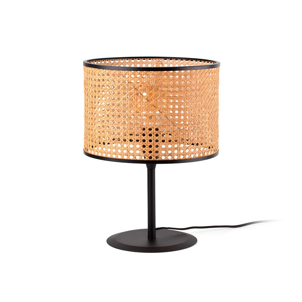 [FAR-64311-48] FARO BARCELONA Lampe à poser MAMBO E27 IP20, noir mat