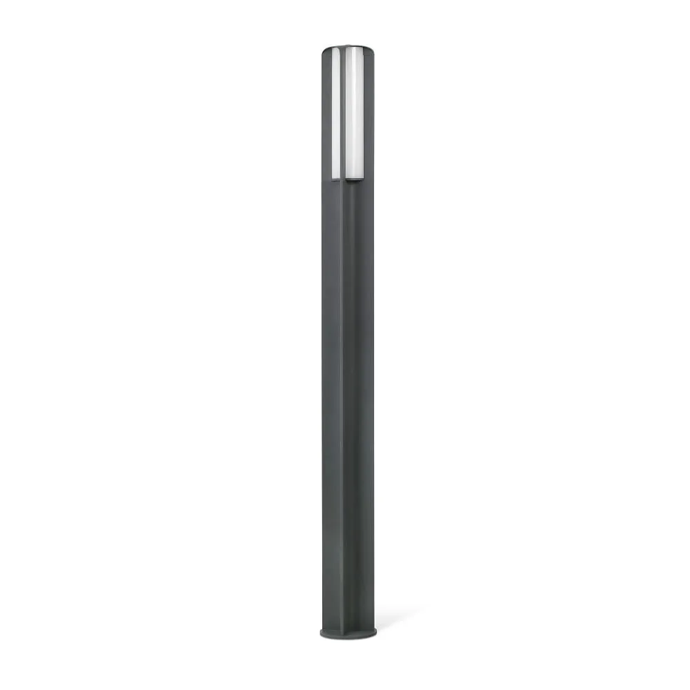 FARO BARCELONA Lampadaire BU-OH 2500 LED IP65, gris foncé