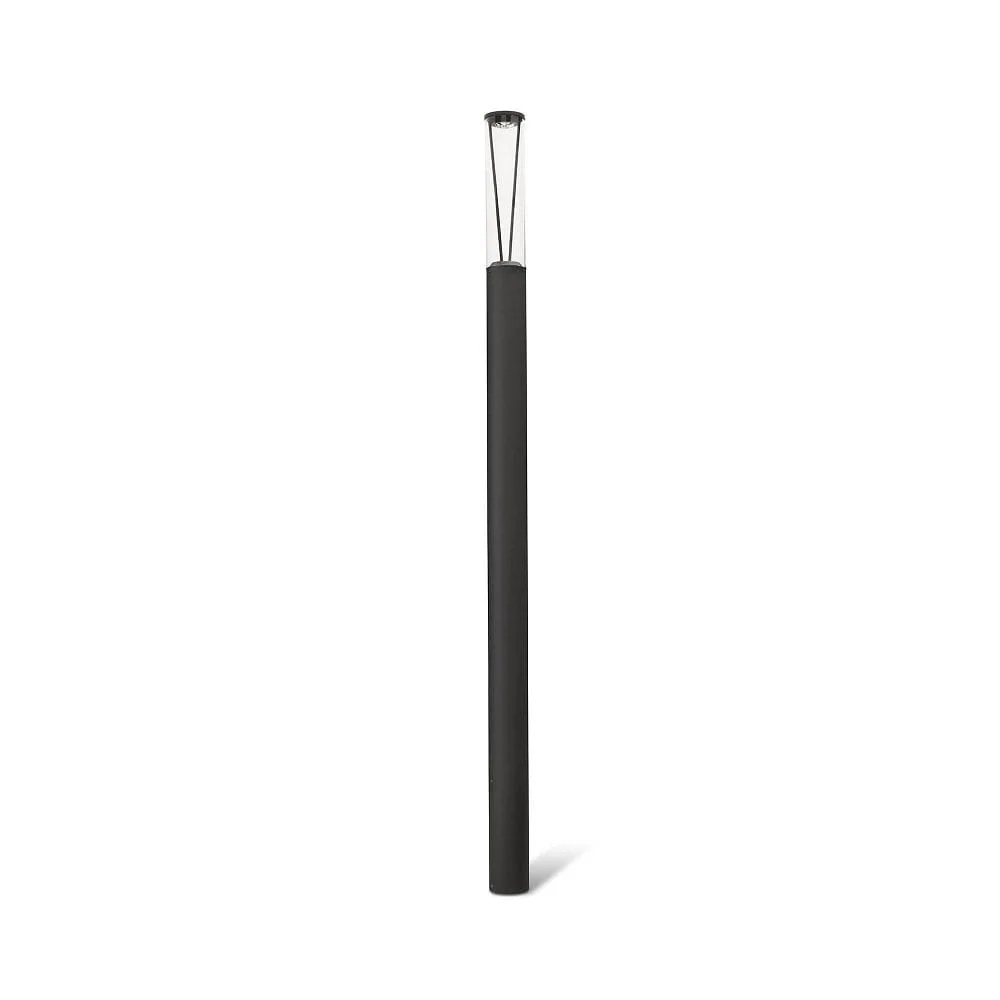 FARO BARCELONA Lampadaire RUSH 3100 LED IP65, gris foncé, 3970 lm