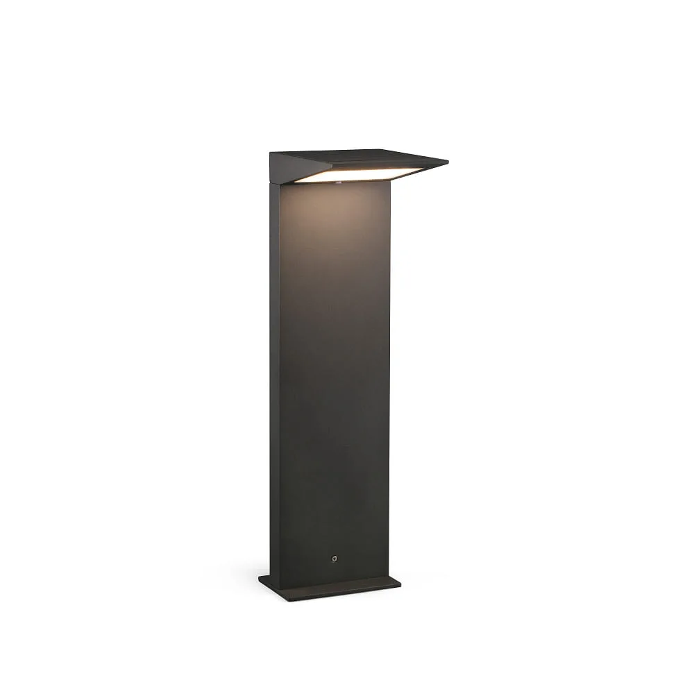 FARO BARCELONA Floor lamp SOLEIL LED IP54, dark grey