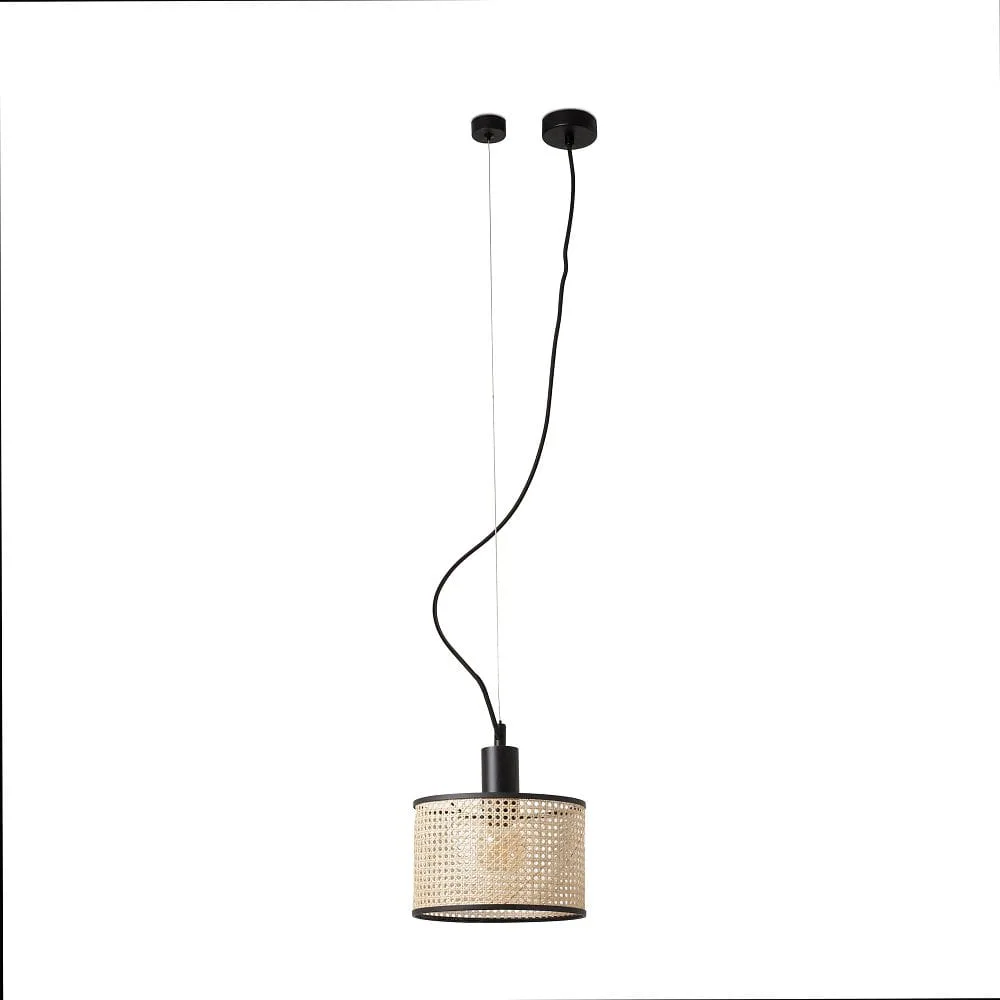 FARO BARCELONA Pendelleuchte MAMBO 210 E27 IP20, schwarz matt (FAR-64314-47)