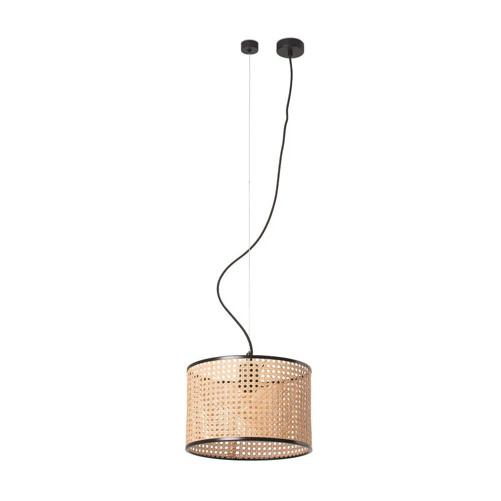 FARO BARCELONA Suspension MAMBO E27 IP20, noir mat (FAR-64314-48)