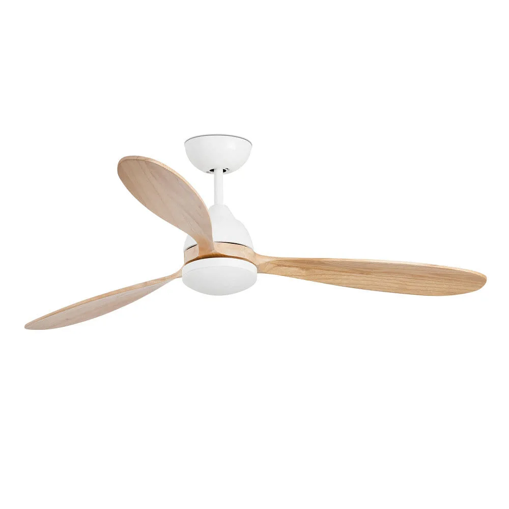 [FAR-33524] Faro Deckenventilator POROS L mit Fernbedienung IP20, weiß matt, kiefer