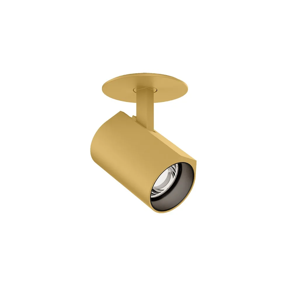 Wever & Ducré Plafonnier CENO 1.0 Dim-To-Warm, courant constant, semi encastré IP20, or dimmable