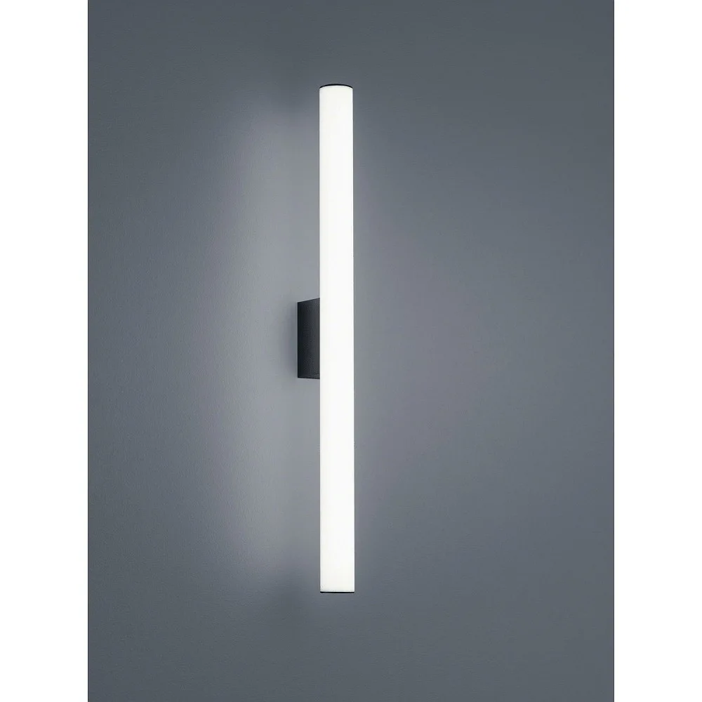[HEL-18/2021.22] Helestra Applique murale LED LOOM 60 Lampe miroir LED IP44 (noir mat)