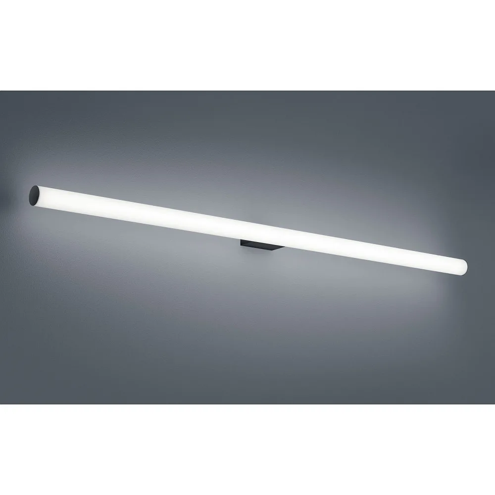 Helestra LED Wandleuchte LOOM 120 LED Spiegelleuchte IP44 – schwarz matt