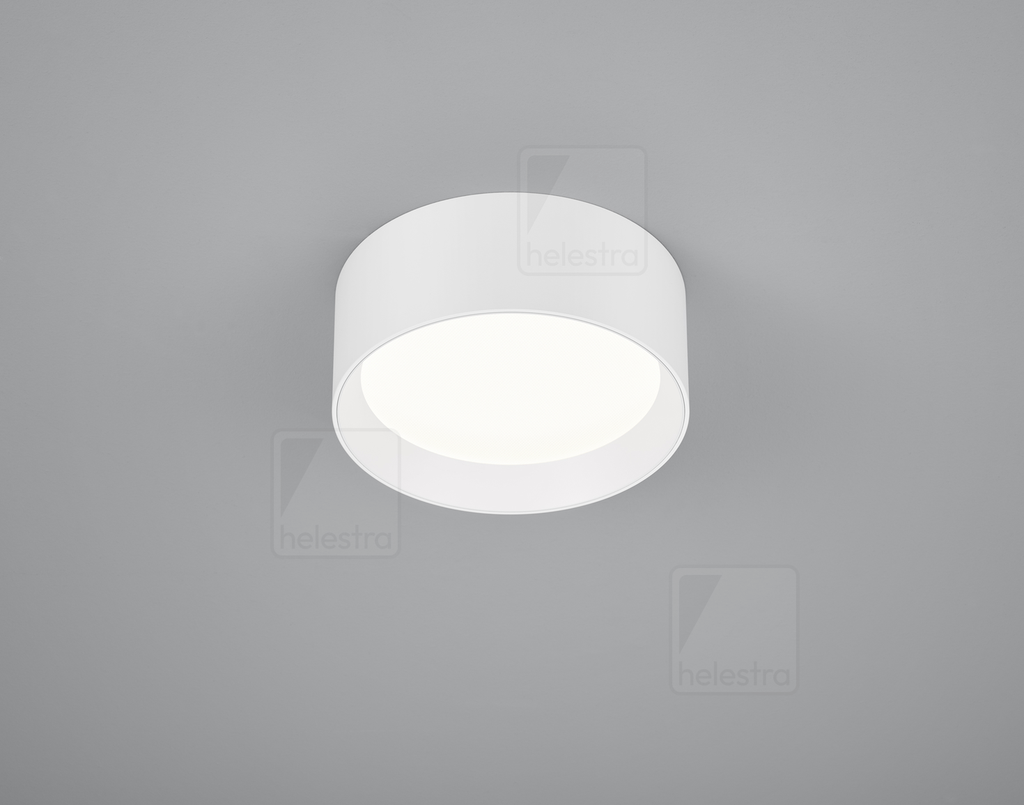 [HEL-15/2216.07-07] Helestra Plafonnier ENIO rond IP20, blanc dimmable, 16 W