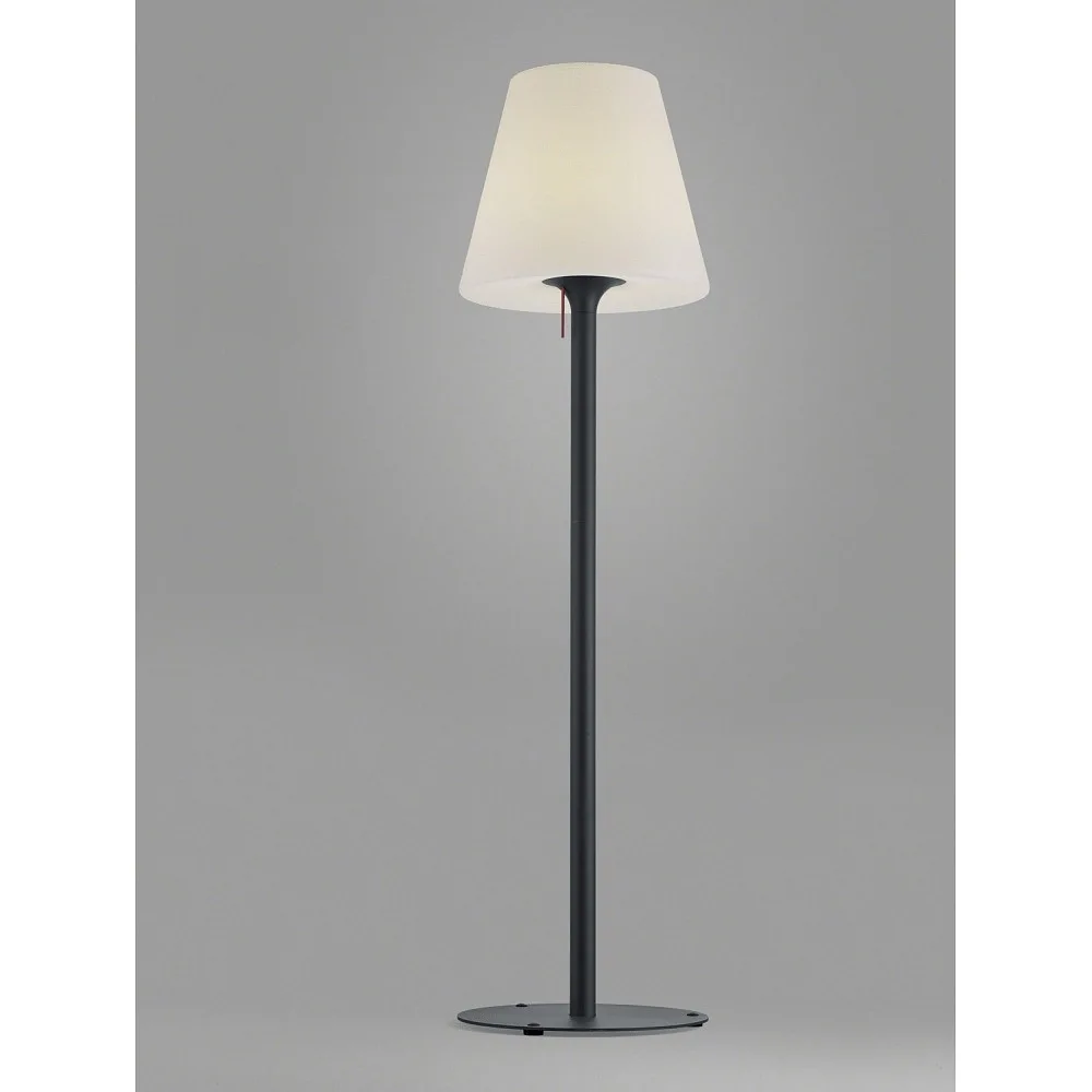 [HEL-17/2166.93] Helestra Stehleuchte MORIS-XL Outdoor Leuchte, E27, IP44, graphit
