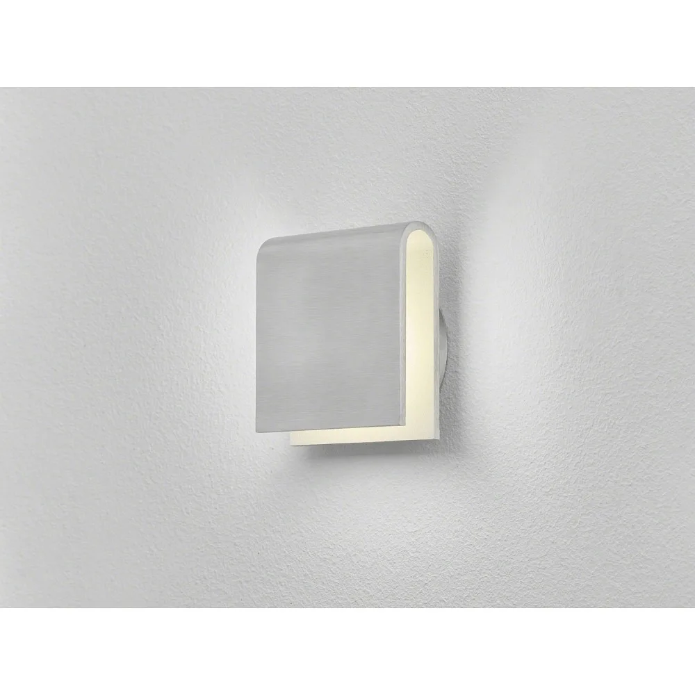 Helestra Wall recessed luminaire CANO IP20, aluminum matt