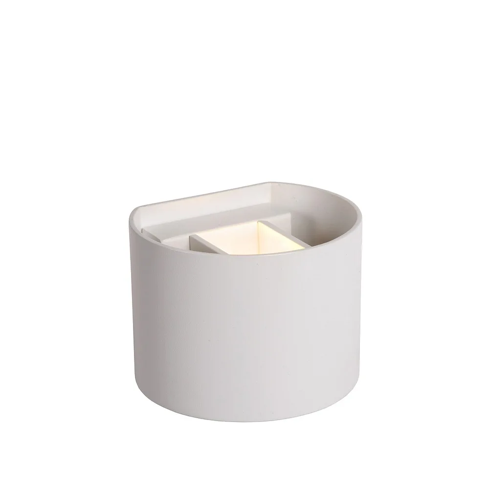 Lucide Applique murale XIO ronde G9 IP20, dimmable – blanc