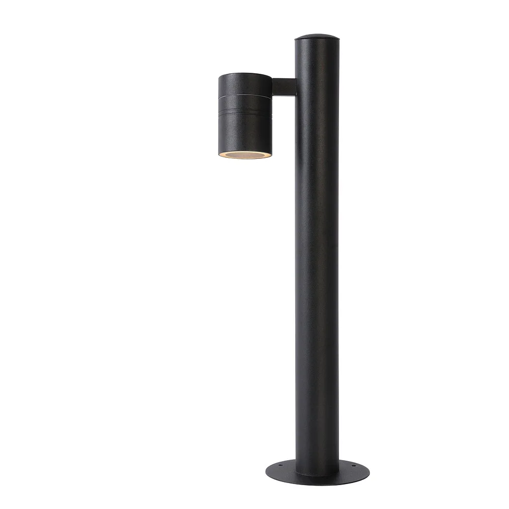 [LUC-14867/49/30] Lucide Bollard lamp ARNE LED round GU10 IP44 (black)