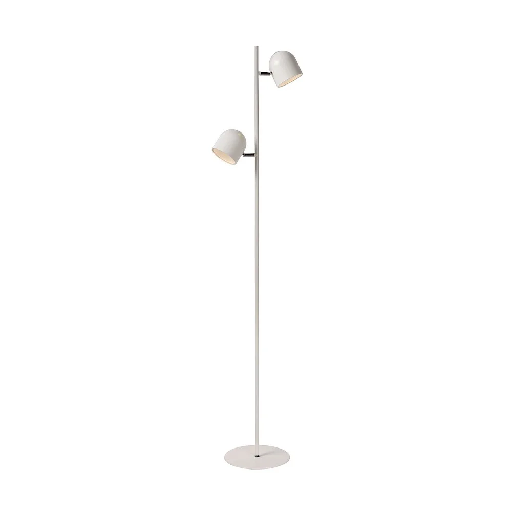 [LUC-03703/10/31] Lucide Floor lamp SKANSKA LED 2 flames, round IP20, dimmable (white)