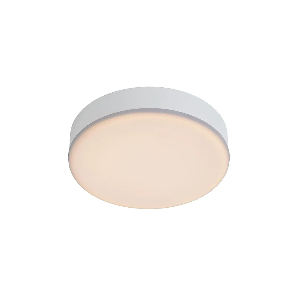 Lucide Ceiling luminaire CERES LED round IP44, white dimmable
