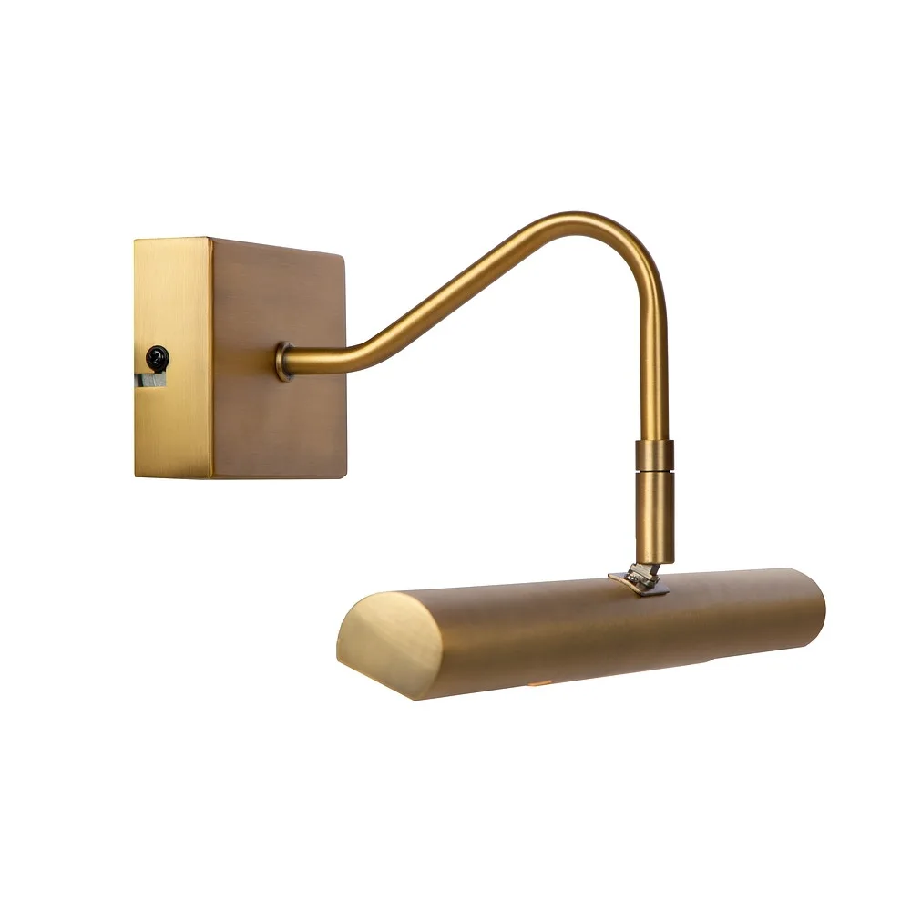 Lucide Liseuse de tableau VINZ 2 flammes G9 IP20, or mat, laiton