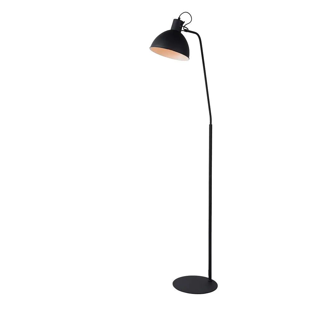 Lucide Floor lamp SHADI swivelling, rotatable, tiltable E27 IP20, black (LUC-03717/01/30)