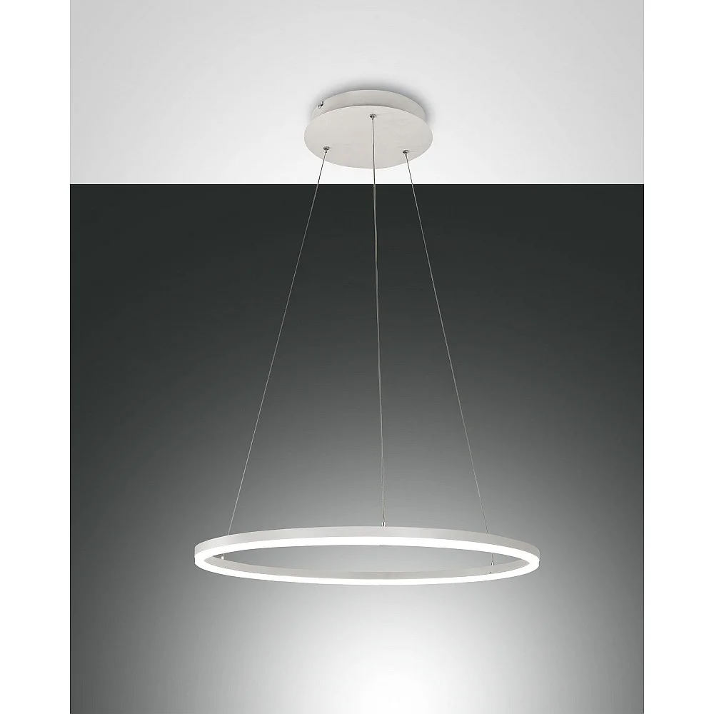 [FAB-3508-40-102-01] Fabas Luce LED Pendelleuchte GIOTTO, inkl. Smartluce, 2x 18W, 3000K, 3240lm, IP20, weiß