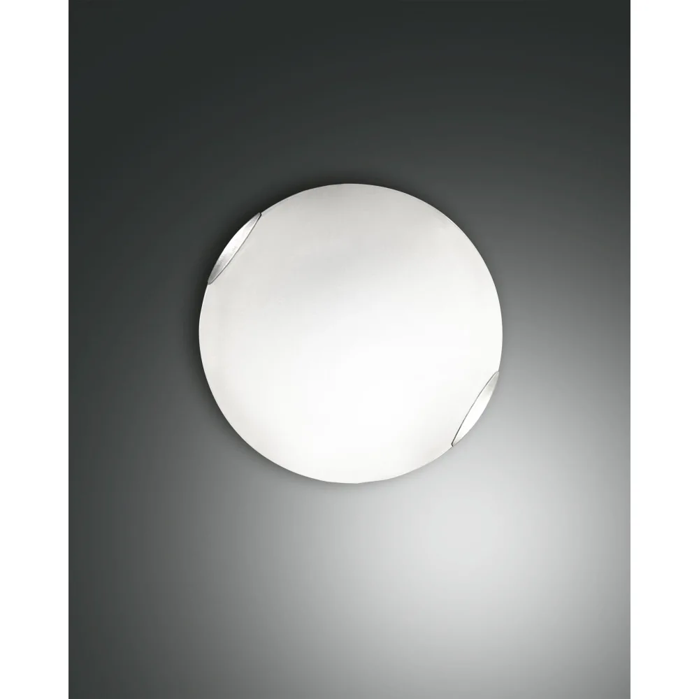 [FAB-3564-61-102] Fabas Luce Plafonnier LED FOX LED, 1x 12W, 3000K, 1000lm, IP20, blanc