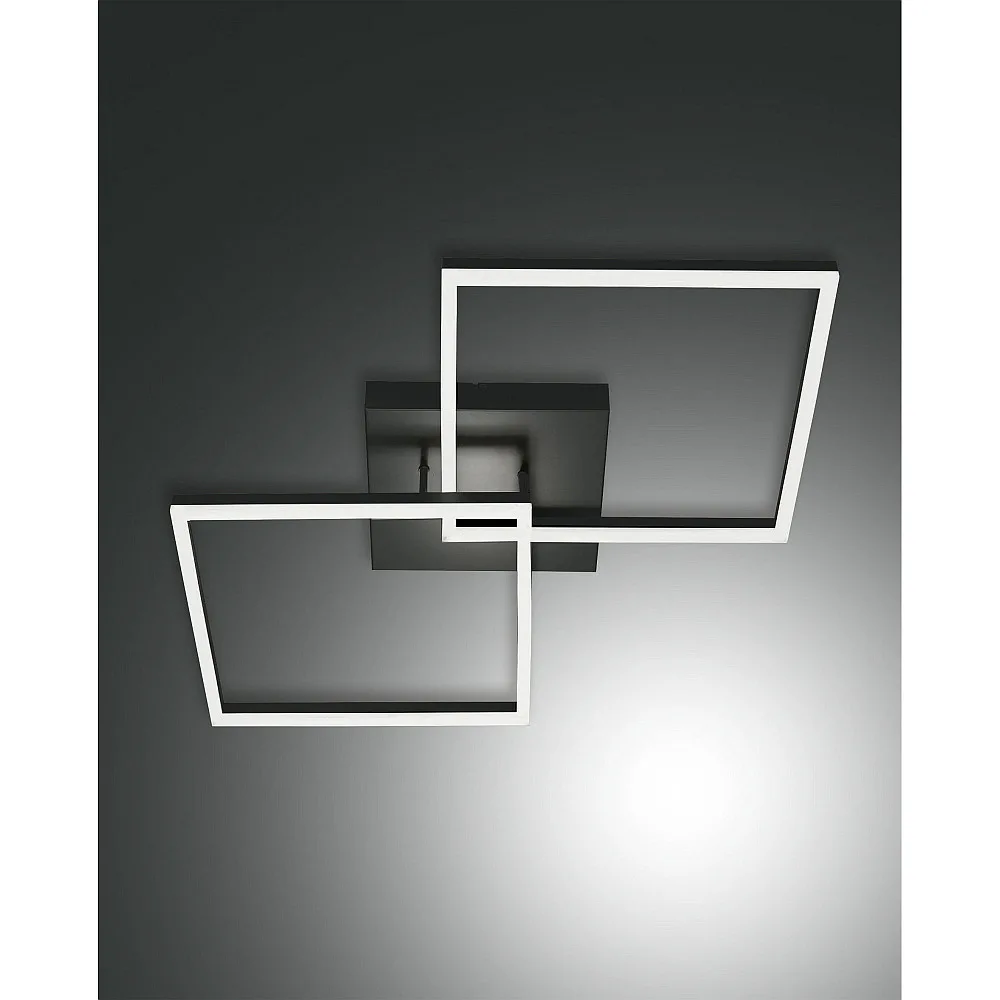 [FAB-3394-65-282-01] Fabas Luce LED Ceiling luminaire BARD, incl. Smartluce, 1x 52W, 3000K, 4680lm, IP20, anthracite