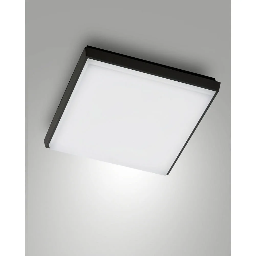 Fabas Luce DESDY Outdoor LED Deckenleuchte, 30x30cm
