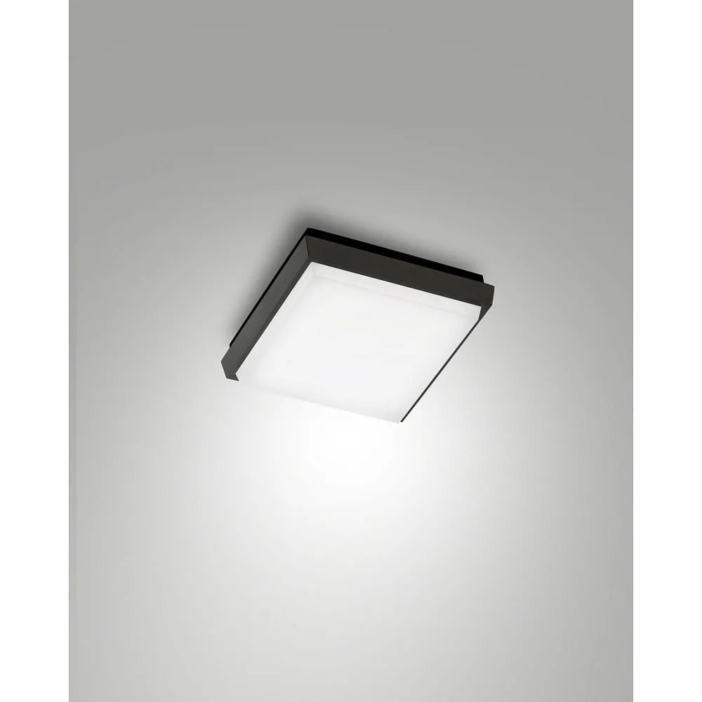 [FAB-3314-69-101] Fabas Luce DESDY Outdoor LED Deckenleuchte, 18x18cm