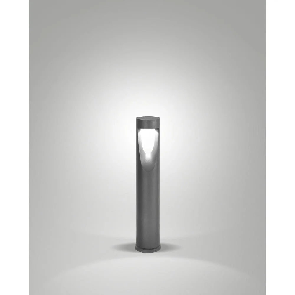 Fabas Luce Borne lumineuse TEO 60 IP65, métallique, noir