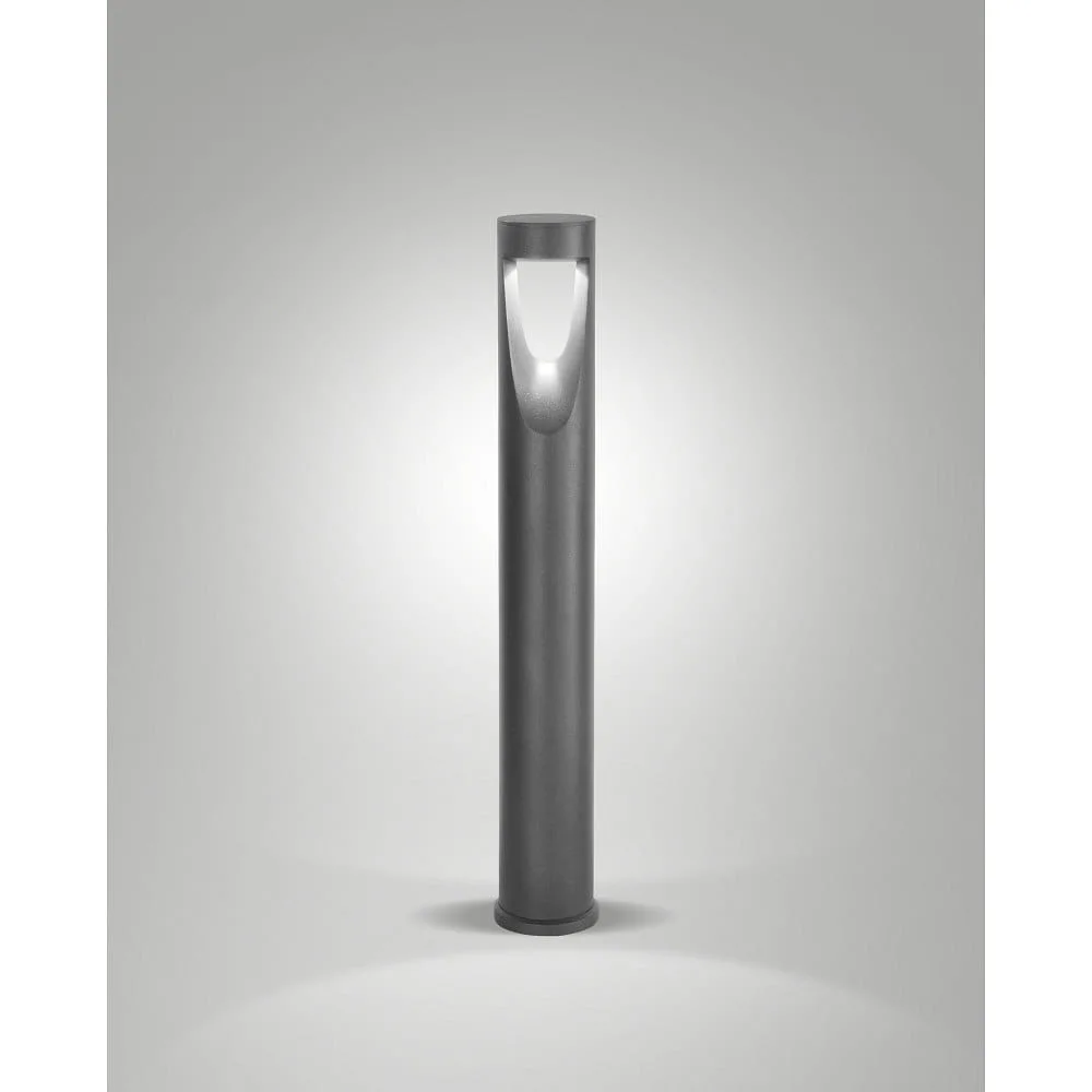 [FAB-6529-12-204] Fabas Luce Borne lumineuse TEO 80 IP65, métallique, noir