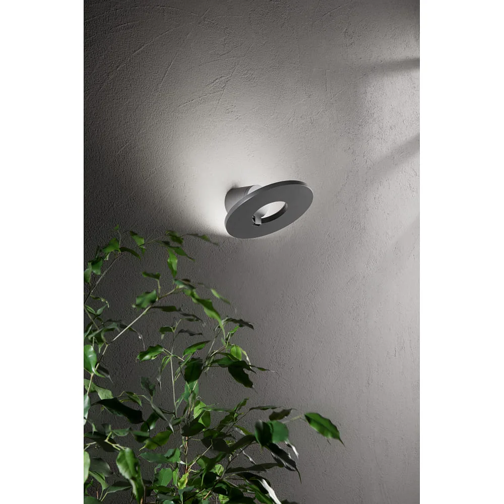 [FAB-6534-21-294] Fabas Luce Applique d'extérieur ELITE IP54, gris foncé