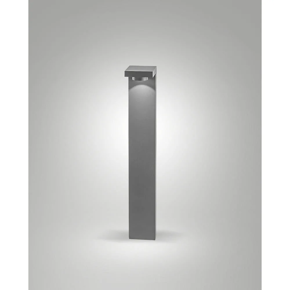 Fabas Luce Borne lumineuse SWEN IP54, gris foncé