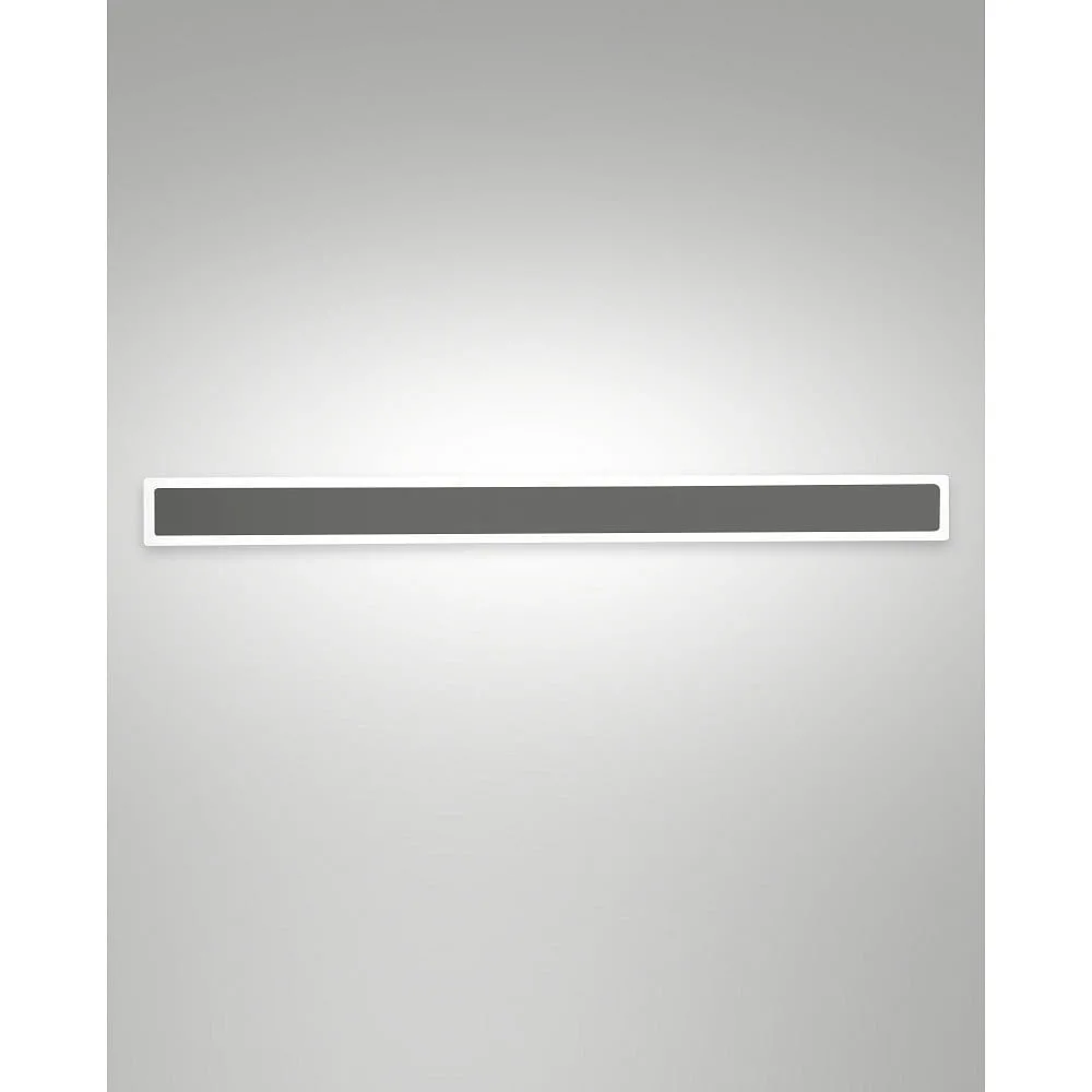 Fabas Luce Outdoor wall luminaire JASON IP65, dark grey, 2993 lm