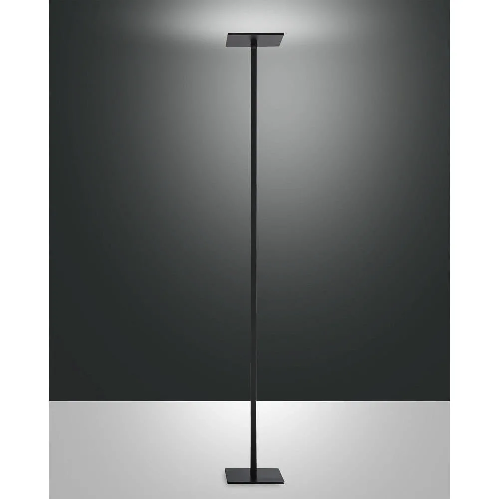 [FAB-3550-12-101] Fabas Luce Stehleuchte IDEAL quadratisch, CCT Switch, neigbar, mit Touch-Dimmer IP20, dimmbar (FAB-3550-12-101)