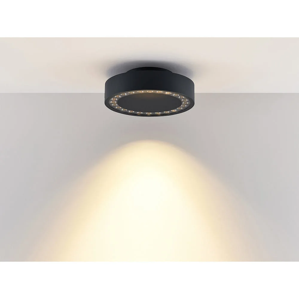 Molto Luce Deckenleuchte NONA SD IP65, anthrazit dimmbar