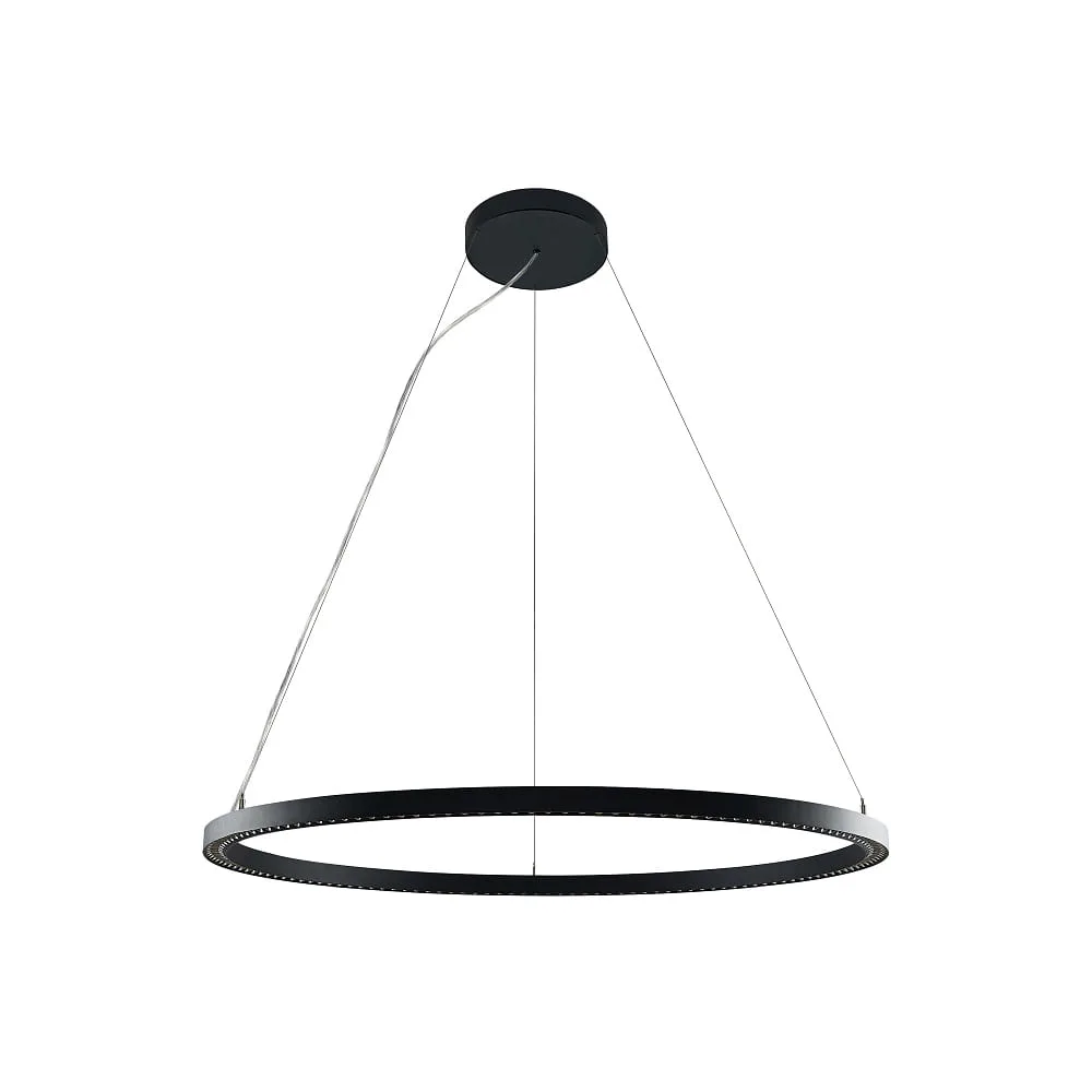 Molto Luce Pendelleuchte PERFORA PRO XL IP20, schwarz dimmbar