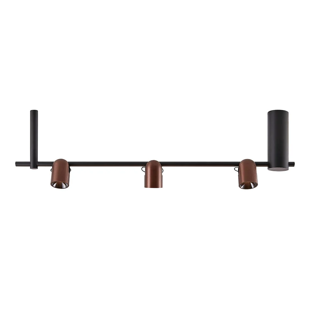 Molto Luce Pendant luminaire NUUN SD IP20, black, coffee brown dimmable