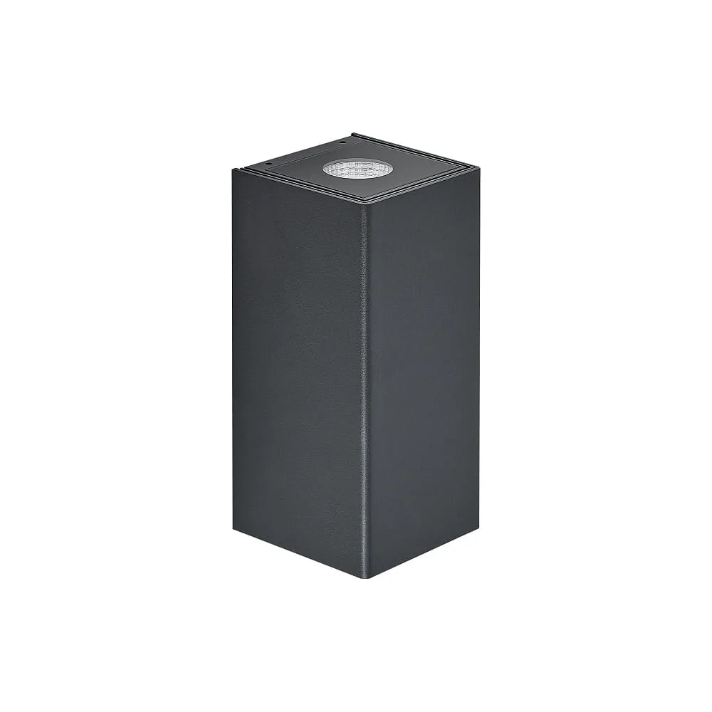[MOL-333-00048] Molto Luce Wandleuchte CORBA SQ W eckig IP65, anthrazit dimmbar