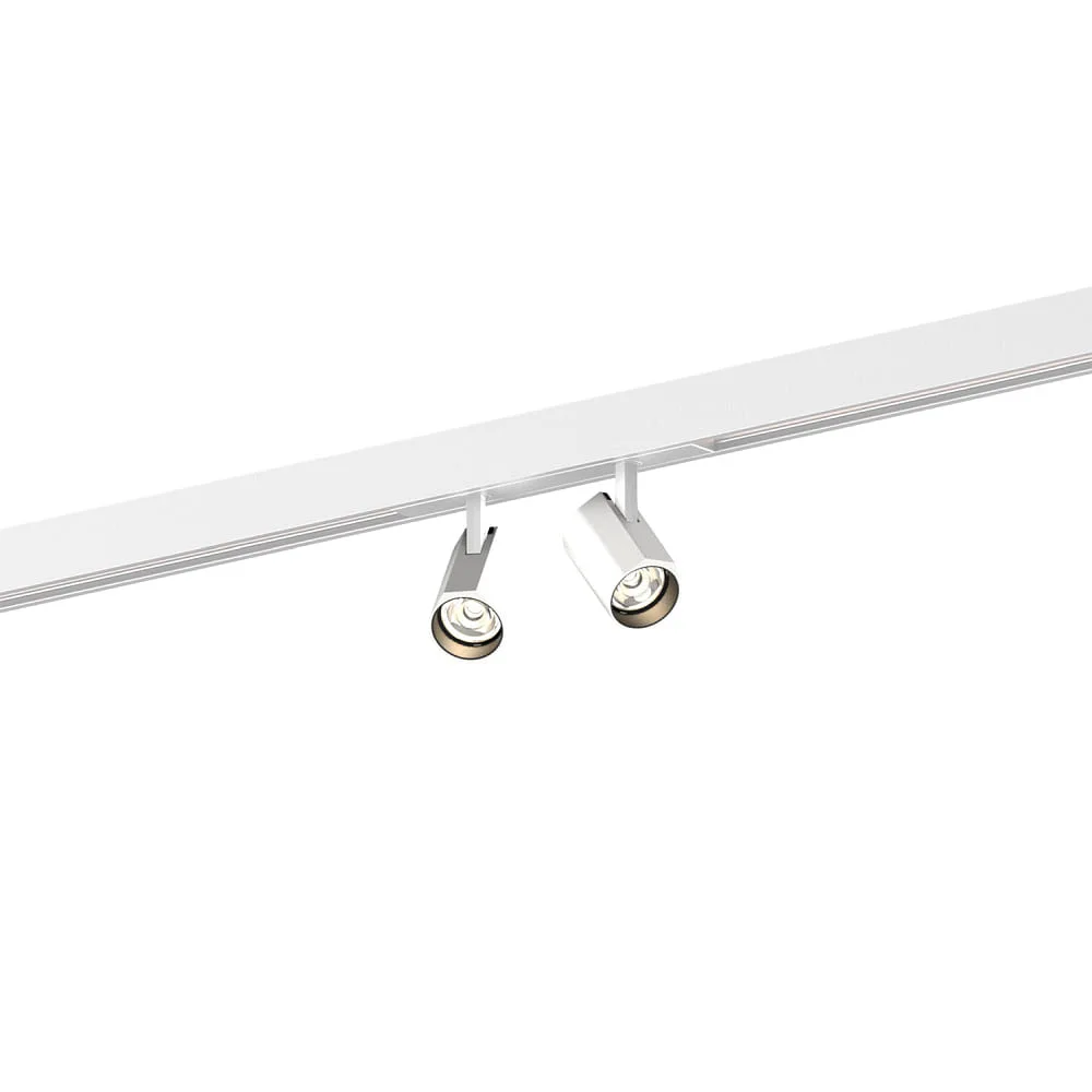 Wever & Ducré LED track spot CENO ON TRACK 2.0 for STREX SYSTEM 48V – white, 2700 K, no