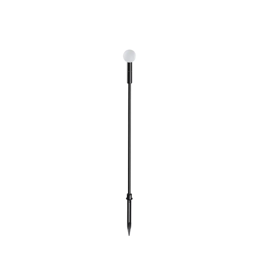 Ideal Lux Ground spike luminaire TWIGGY SPHERE H90 IP65 – black